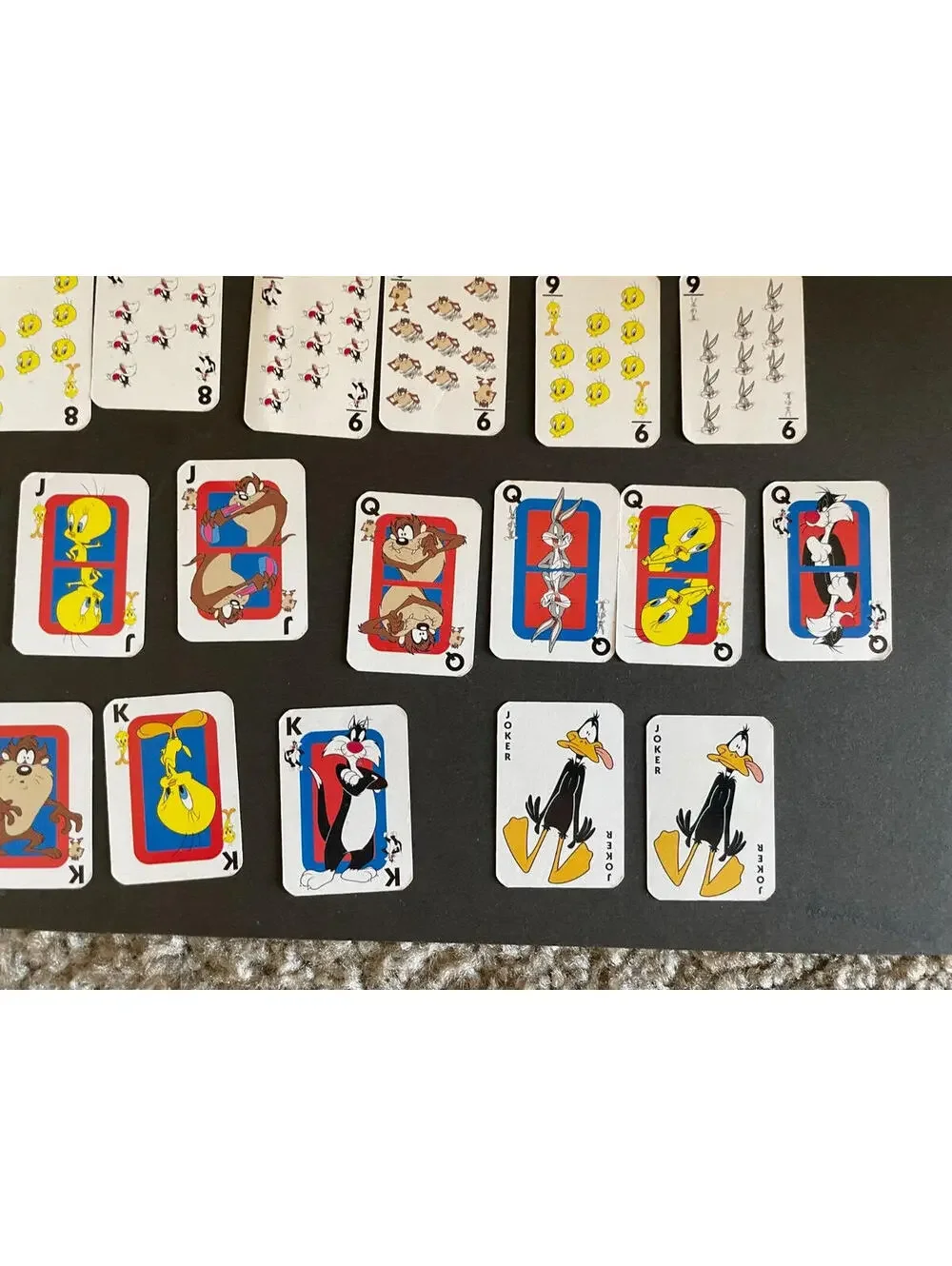 Looney Tunes Sylvester & Tweety Bird Playing Cards Deck Of Cards Keychain